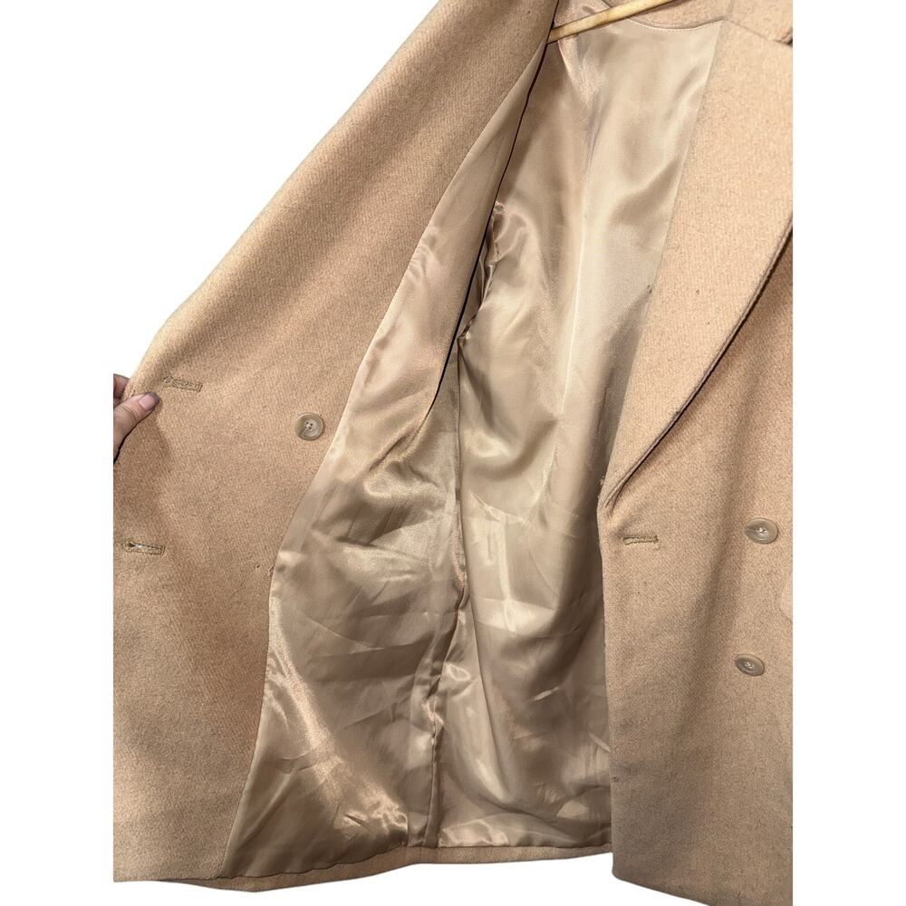 Abercrombie & Fitch Tan Beige Wool Double Breaste… - image 5